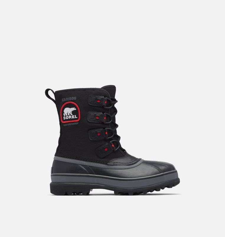 Botas Nieve Sorel Hombre - Caribou™ Xt Negras - 38945-ZLMC